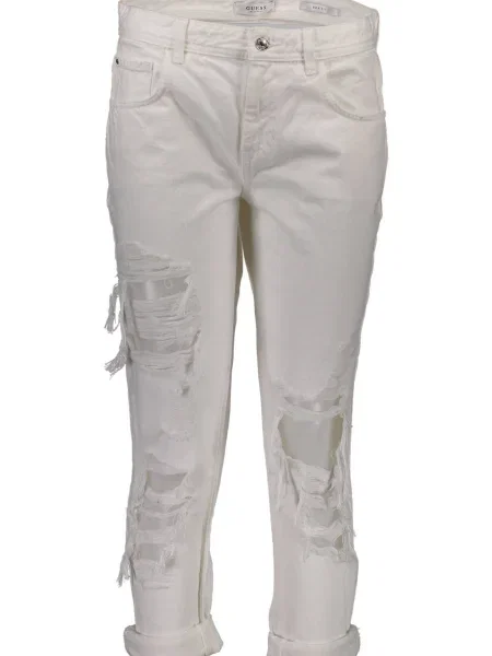 Blugi Guess Jeans alb