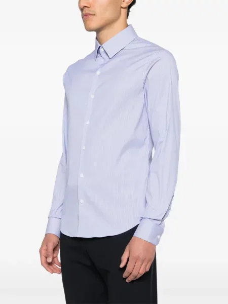 Prugasta košulja Sandro plava