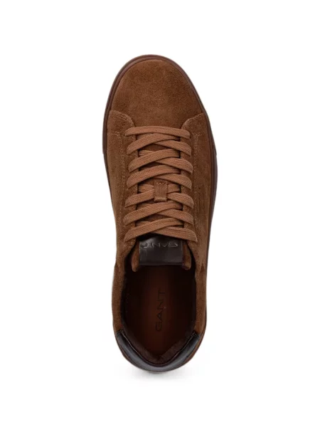 Sneakerși Gant din piele de căprioară maro