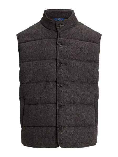 Polo Ralph Lauren Prsluk antracit / tamo siva