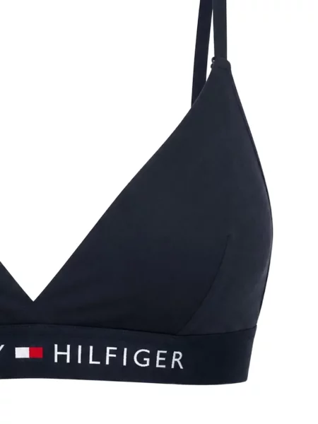 Top Tommy Hilfiger cu autograf albastru