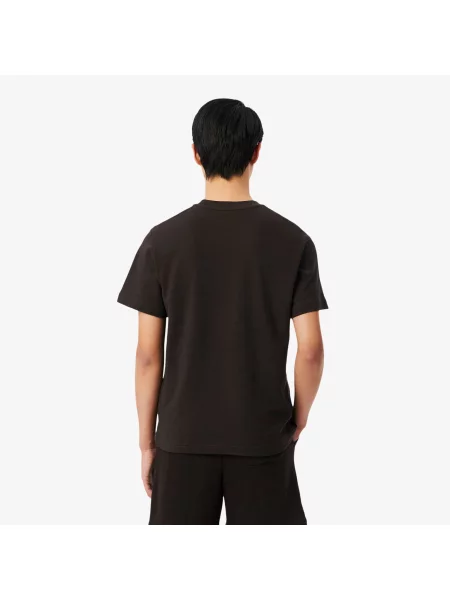 Футболка Lacoste коричневая