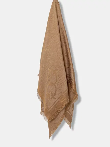 Платок Pinko коричневый