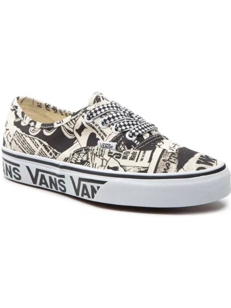 Sneakersy Vans Authentic z nadrukiem wsuwane