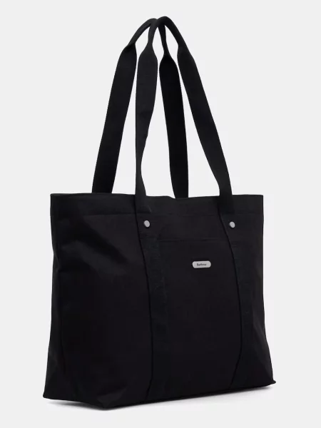 Geantă shopper Barbour negru