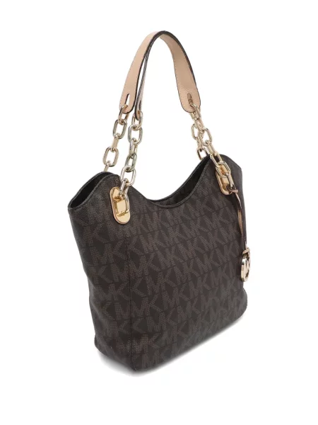 Torebka skórzana Michael Michael Kors skórzana czarna