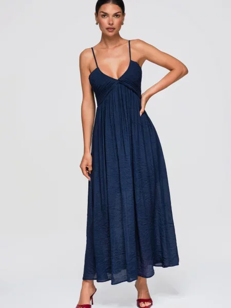 Rochie maxi Ombre albastru