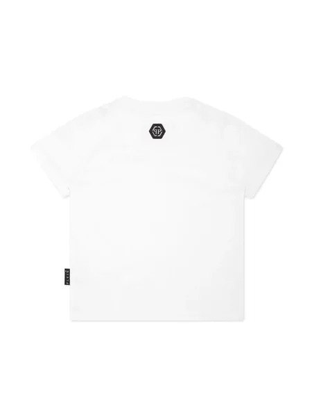 Dětské tričko Philipp Plein bílé