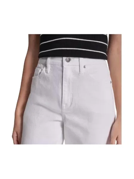 Jeansy Dkny białe