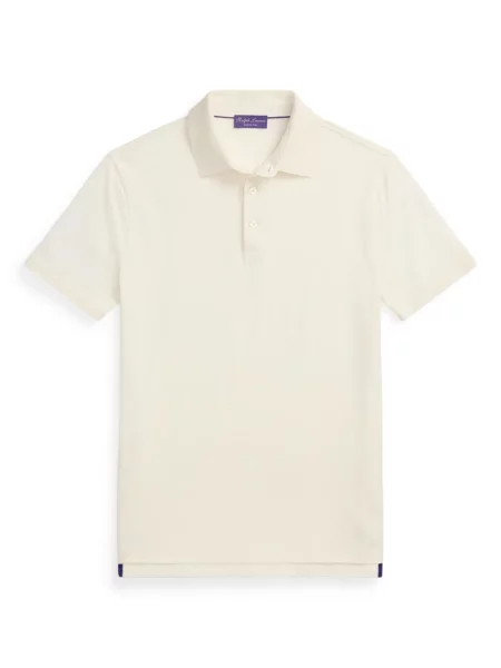 Поло тениска Ralph Lauren Purple Label бяло