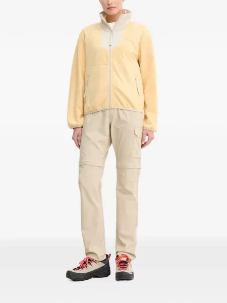 Geacă Columbia din fleece galben