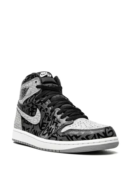 Sneakers Jordan Air Jordan 1 μαύρο