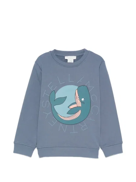 Bluza dziecięca Stella Mccartney niebieska