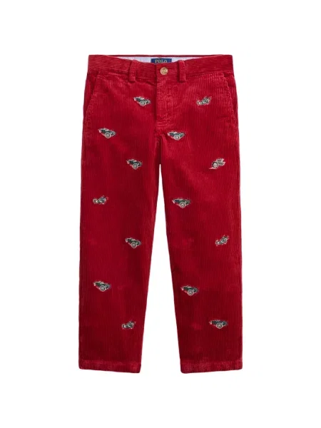 Dětské kalhoty Polo Ralph Lauren červené