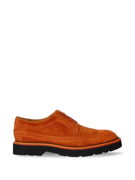 Brogues Paul Smith din piele de căprioară maro