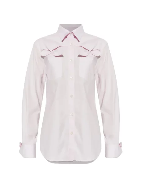 Cămașă Moschino cu funde roz