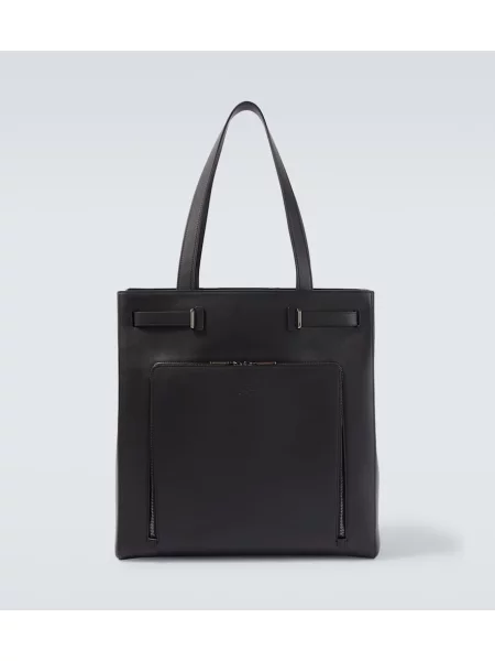 Geantă Christian Louboutin din piele negru