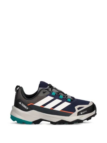 Pantaloni Adidas cu imagine cu model leopard alergare violet
