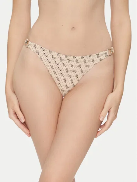 Guess Dół od bikini beżowy