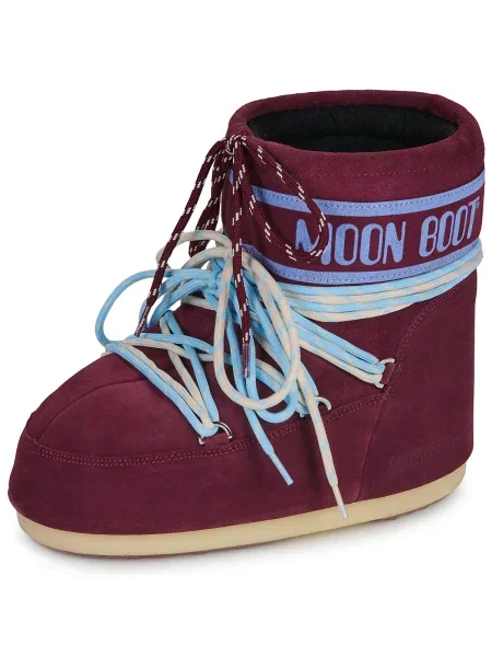 Moon Boot Hótaposó MB ICON LOW SUEDE LACES | hasított bőr