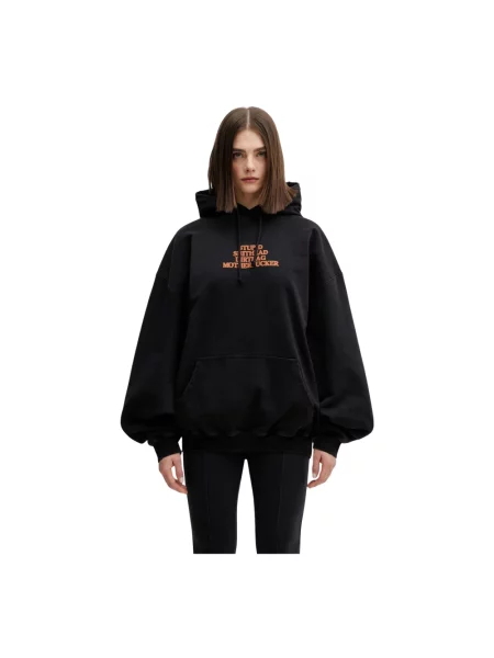 Bluza z kapturem Vetements czarna