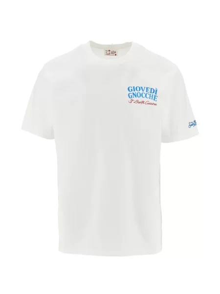 Tricou Mc2 Saint Barth cu imagine alb