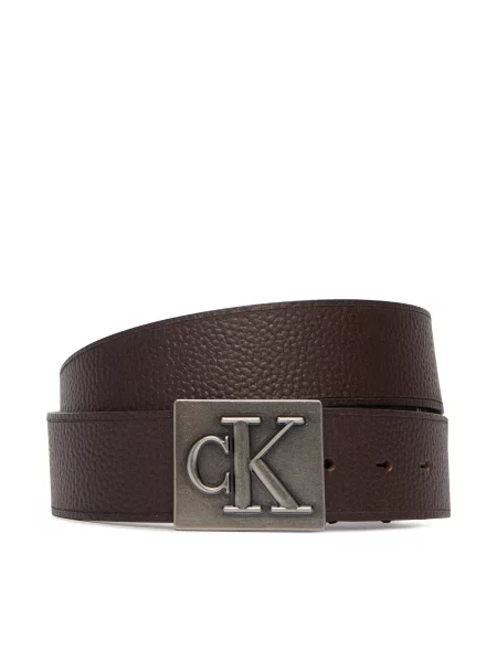 Curea pentru Bărbați Calvin Klein închis maro