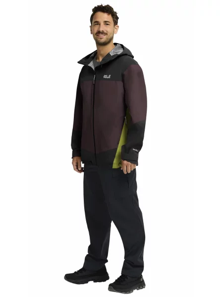 Вітровка Jack Wolfskin Rockpaw фіолетовий