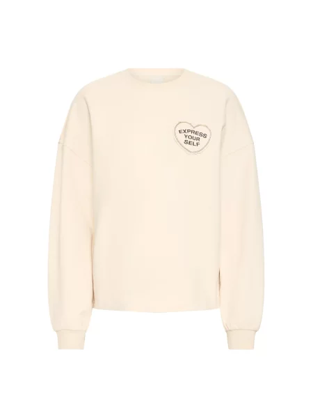 Bluza z kapturem Ichi z kapturem biała