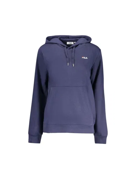Bluza z kapturem Fila niebieska