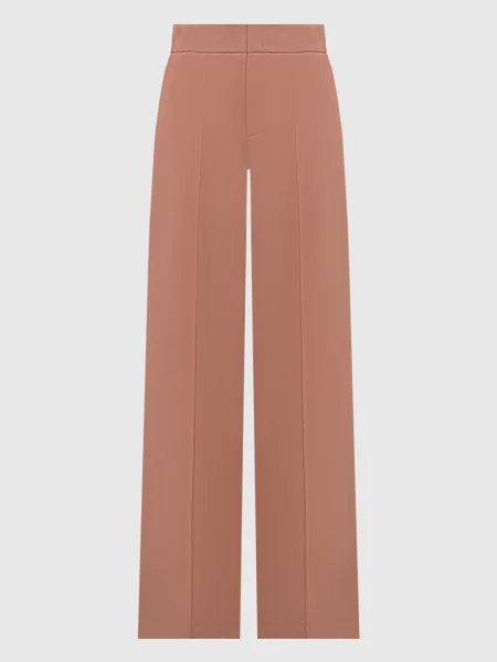 Брюки Twinset с лого розовые
