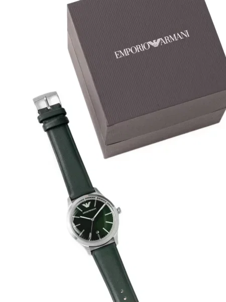 Ceas Emporio Armani cu autograf verde
