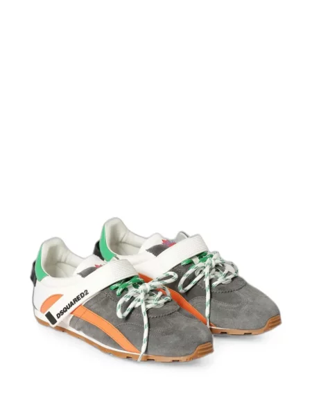 Sneakerși Dsquared2 din piele gri