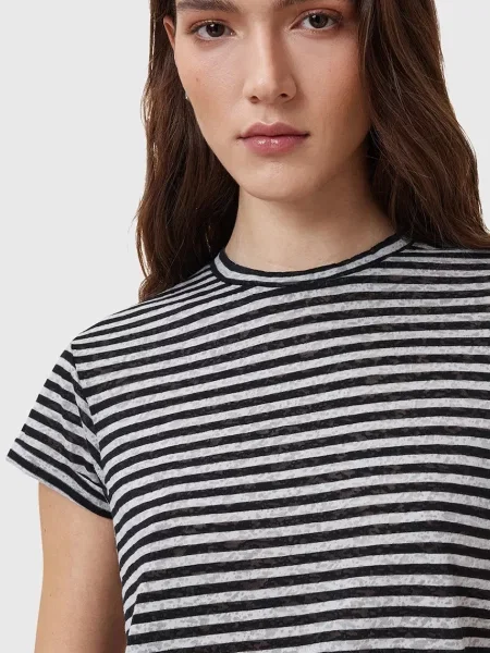AllSaints t-shirt ANNA czarny
