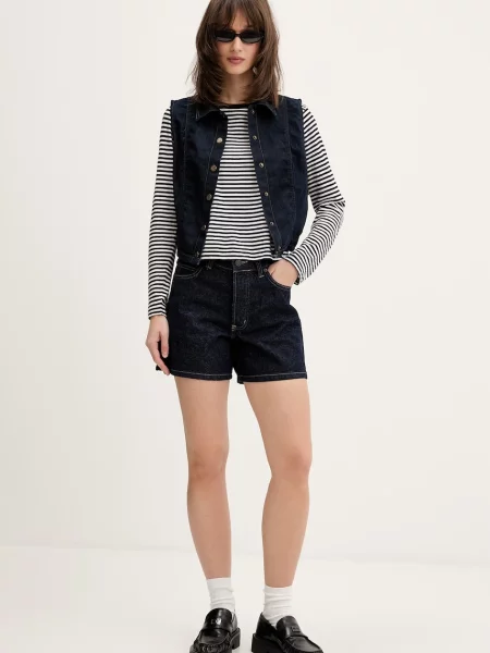 Guess Jeans De blugi vestă | Cropped Fit