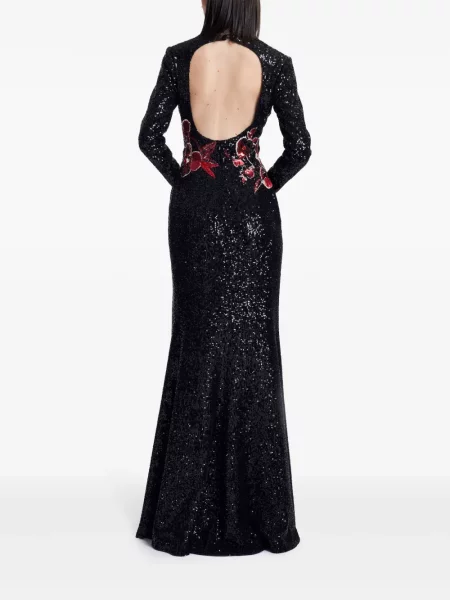 Φόρεμα Elie Saab με κέντημα μαύρο