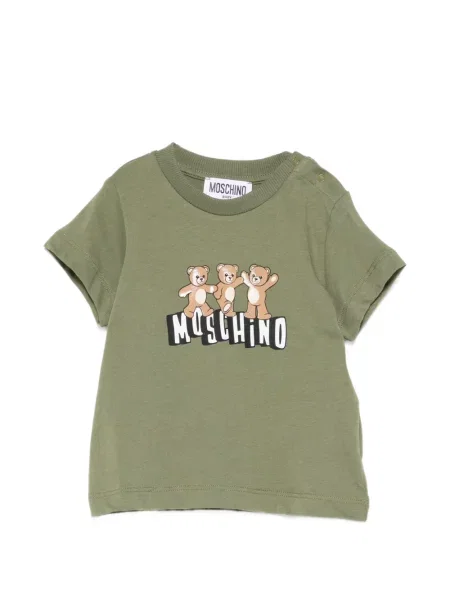Koszulka dziecięca Moschino zielona