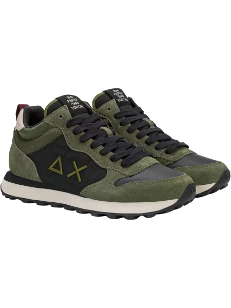 Pantofi Sun68 verde