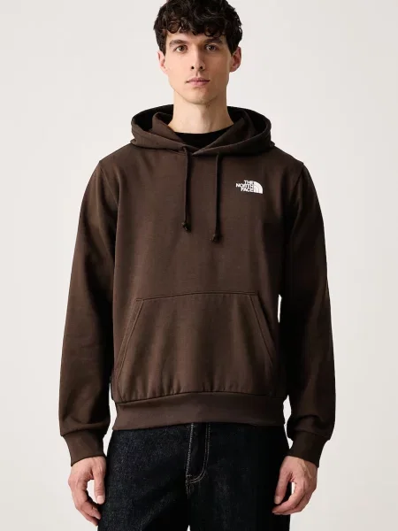 The North Face hanorac cu glugă pentru bărbați cu Evolution maro