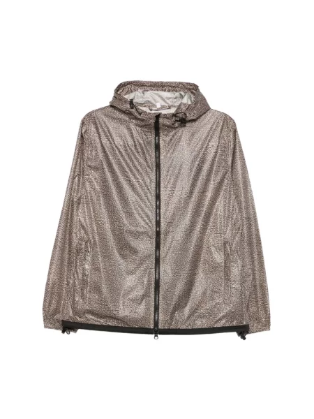 Wielobarwność tkanina wiatrówka Borbonese