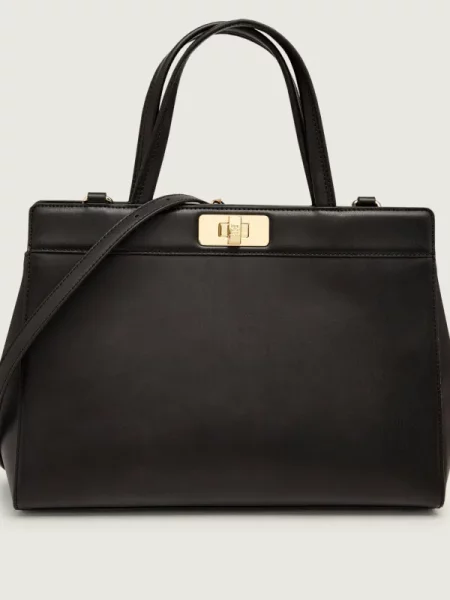 Rucsac Tommy Hilfiger din piele negru