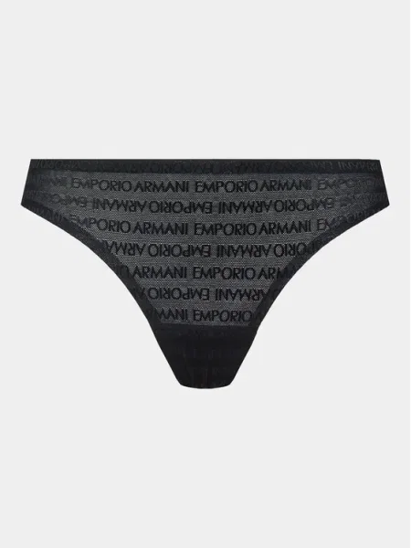 Tanga Emporio Armani Underwear fekete