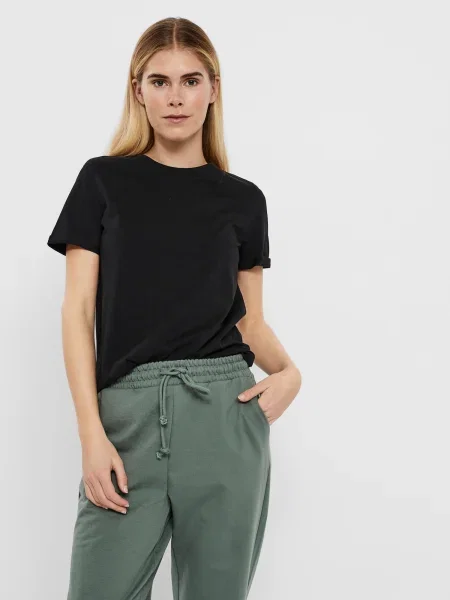 VERO MODA Tricou VMPaula' negru