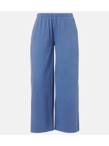 Панталон The Row синьо