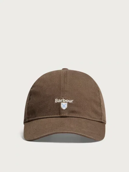 Czapka z daszkiem Barbour oliwkowa