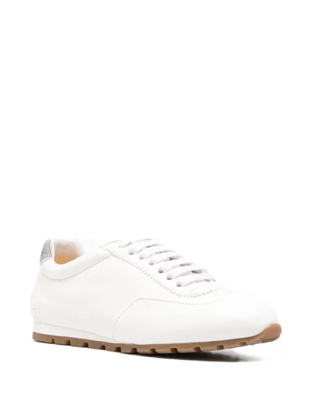 Sneakerși Doucal's din piele alb