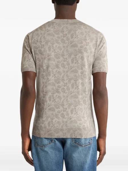 Tricou Etro de lână cu model floral