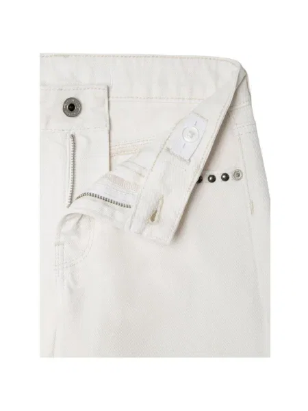 Gyerek denim ruha Pepe Jeans fehér