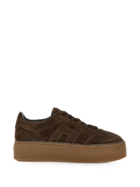 Sneakerși Hogan maro