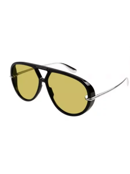 Bottega Veneta Akcesoria unisex ONE SIZE Stylowe okulary przeciwsłoneczne do każdej stylizacji czarny